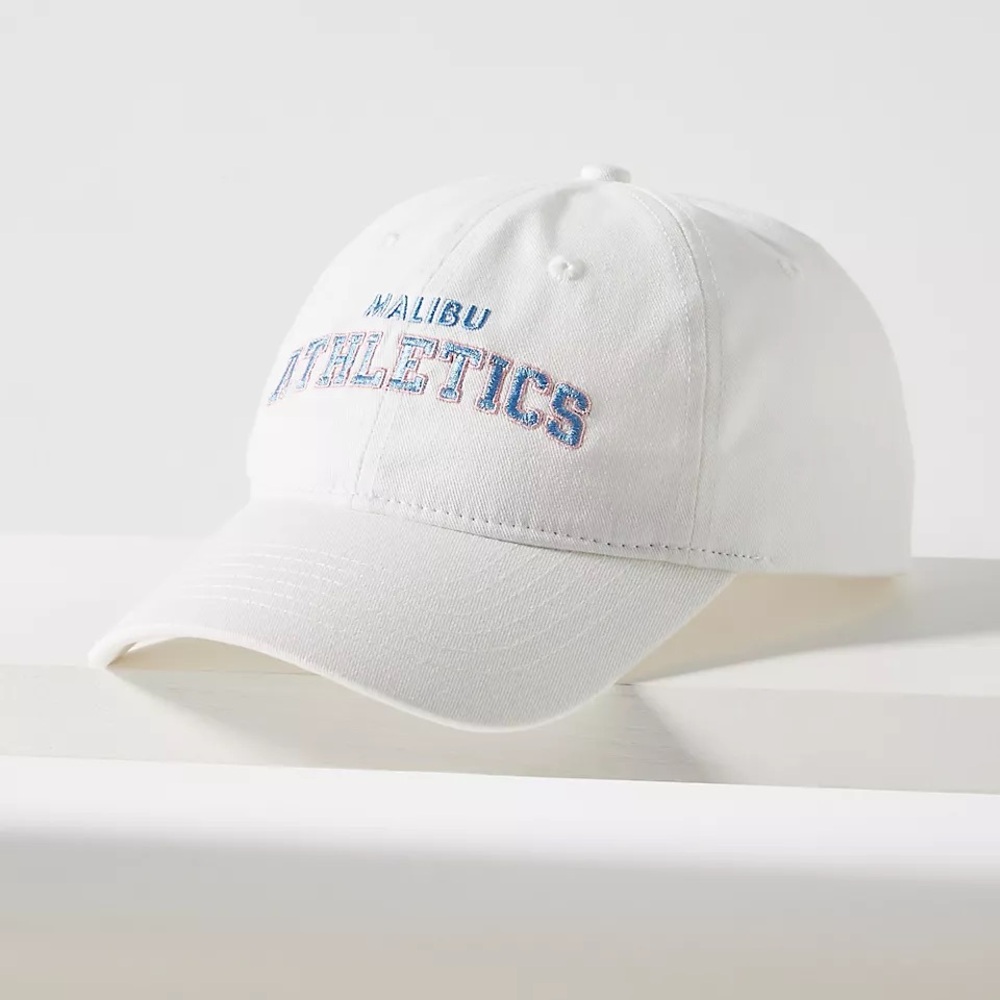 NWT Anthropologie Coney Island Picnic Malibu Athletics Baseball Cap